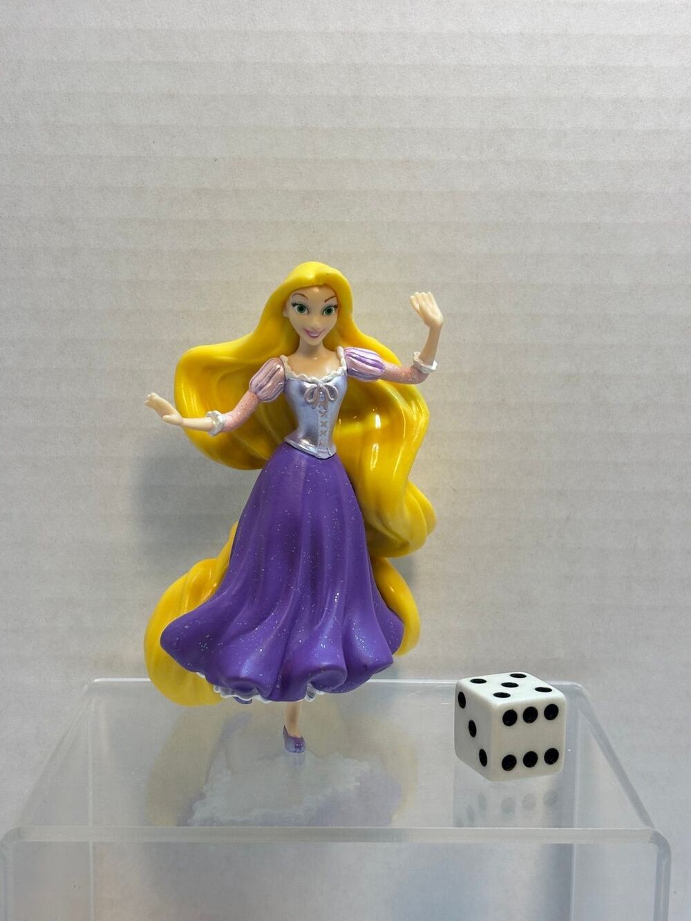 Rapunzel Blonde Haired Disney Princess Tangled Disney 4” Action Figure Pvc Toy